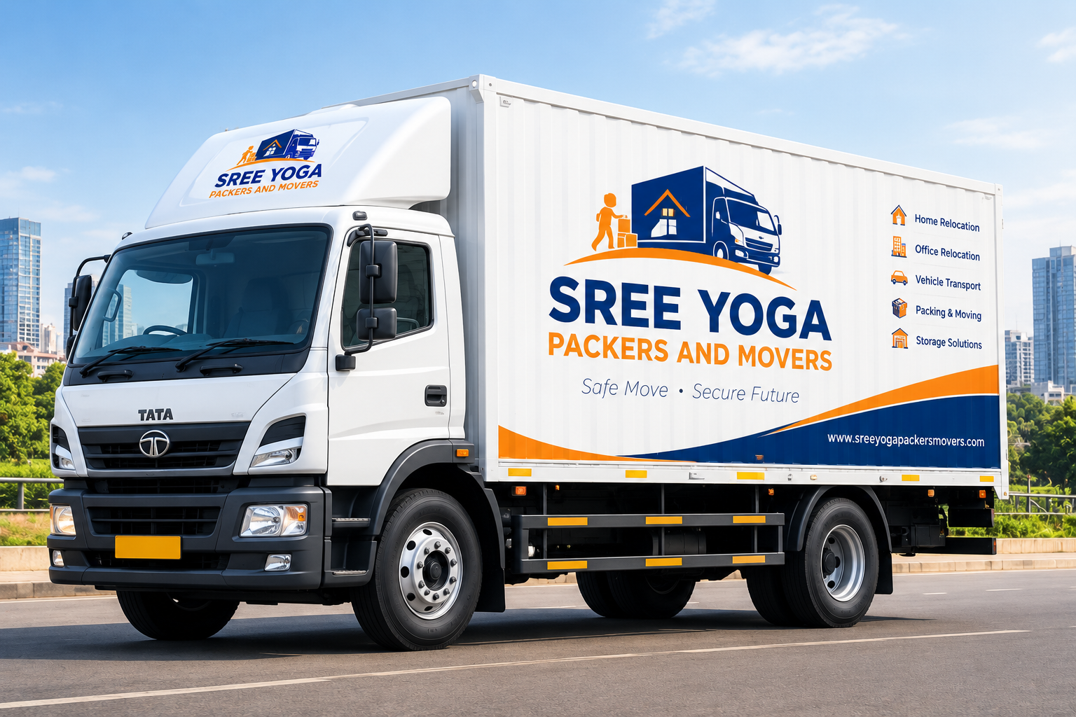 Sree Yoga Packers and Movers team handling relocation
